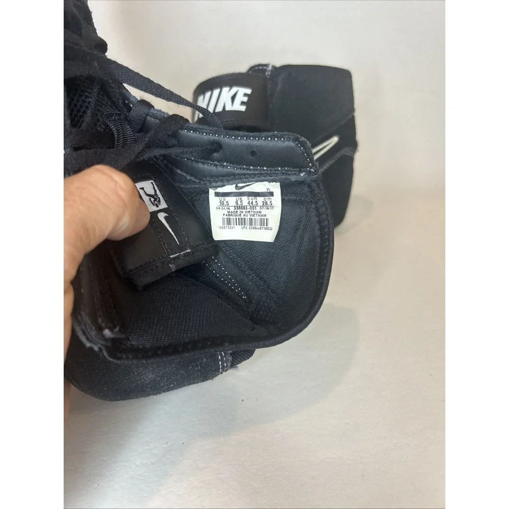 Nike Speed Sweep VII Wrestling Shoes 366683-001 Black White Men's Size 10.5 US